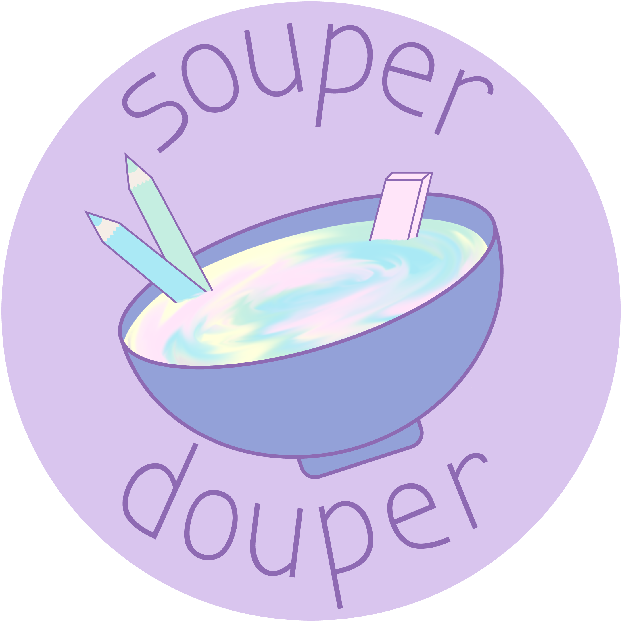 Souper Douper Art logo